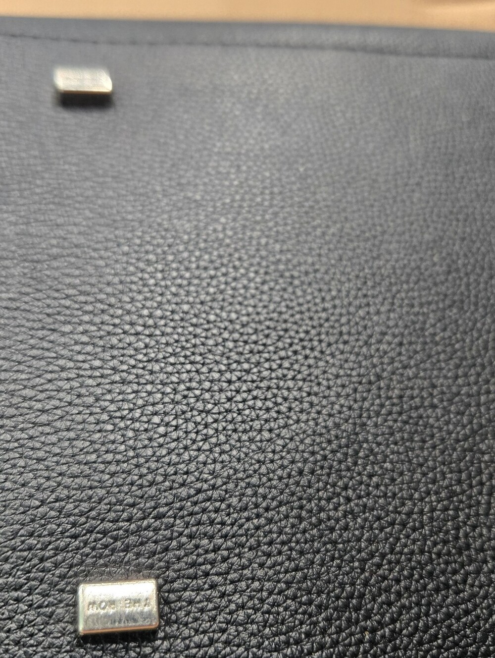 Luxury Italian Leather Tote Bag - Brand Unverified - See Photos & Description - Picture 8 of 9